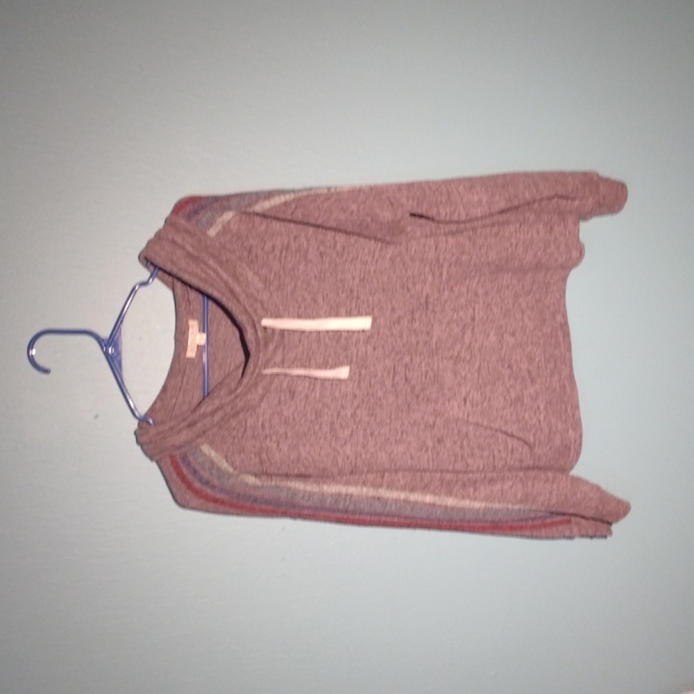 Purple lavender sweater sweatshirt cropped